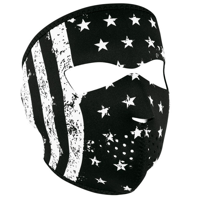 Zanheadgear Masque complet Néoprène Drapeau Vintage