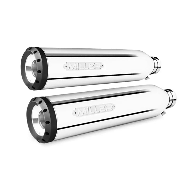 Miller El Capone Euro 3 Slip-On Mufflers pour Suzuki