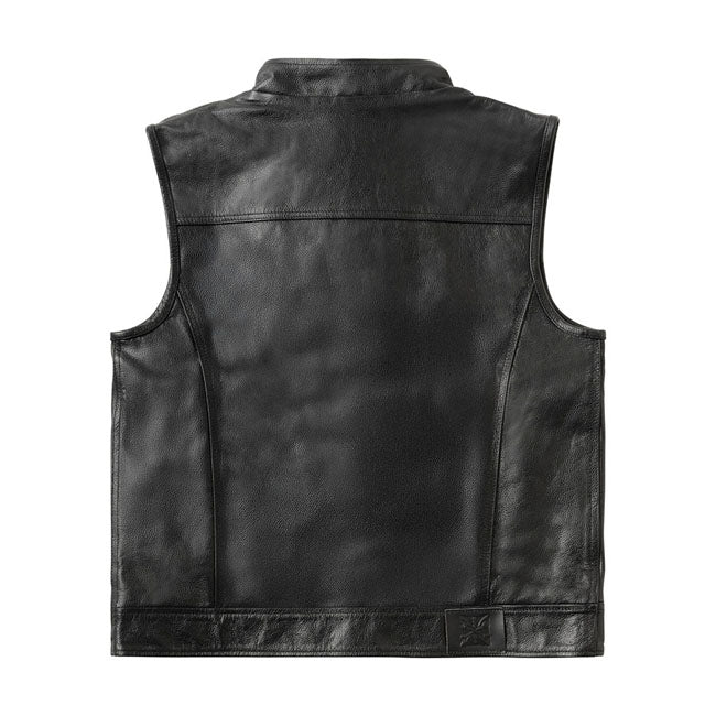 West Coast Choppers x 13 1/2 Gilet moto en cuir Dominator