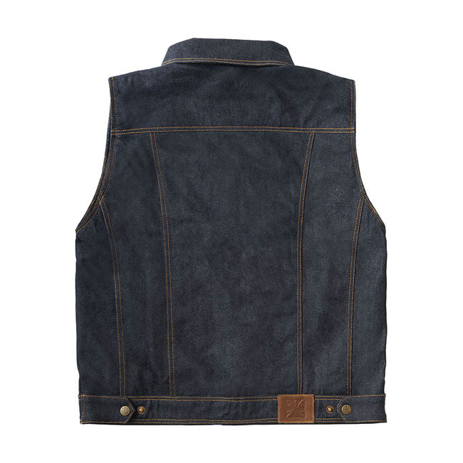 West Coast Choppers x 13 1/2 Dominator RAW Denim Motorcycle Vest
