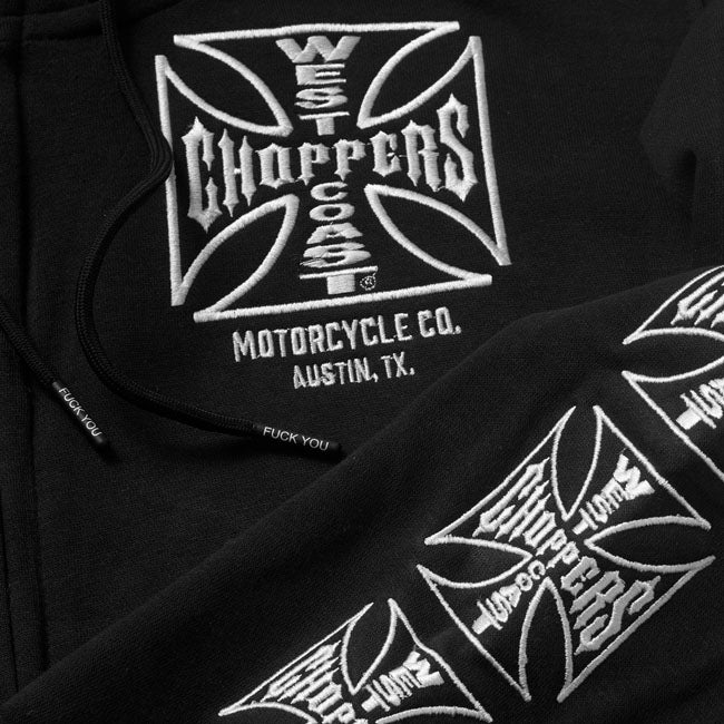 West Coast Choppers Sweat à capuche zippé Dominator