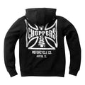 West Coast Choppers Sweat à capuche zippé Dominator