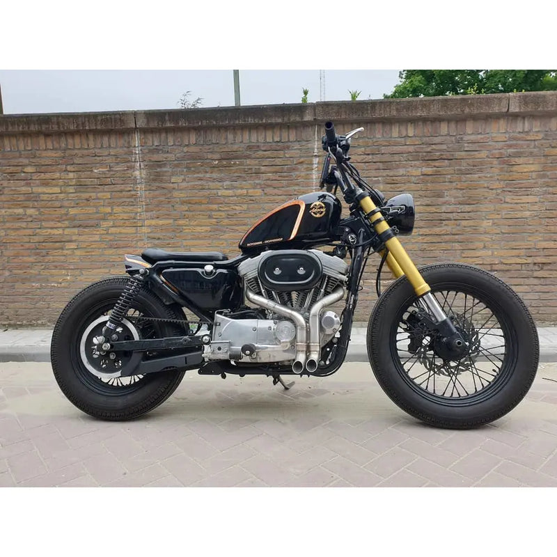 Système d'échappement Mad Shorty 2-into-2 pour Harley