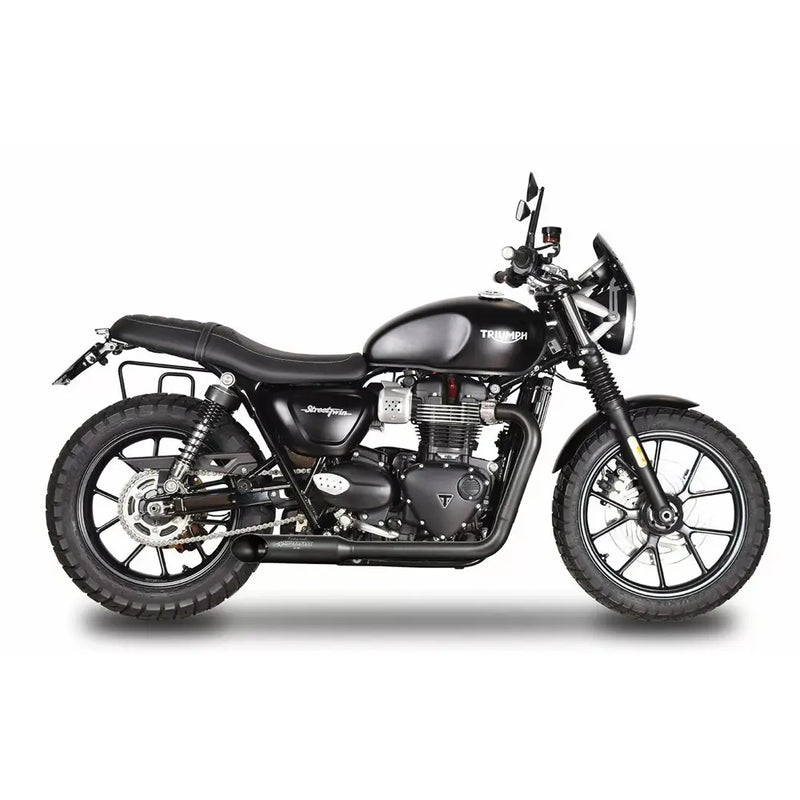 Système d'échappement Spark Hot Road noir pour Triumph