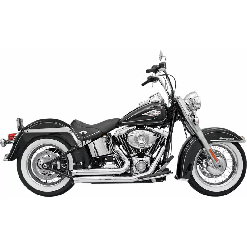 Système d'échappement Bassani Fire Sweep Turn Out pour Harley