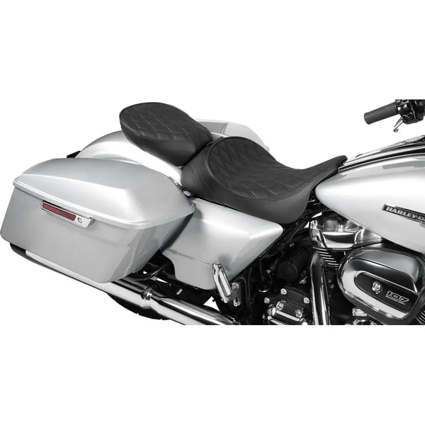 Drag Specialties Siège passager solo EZ Glide II pour Harley