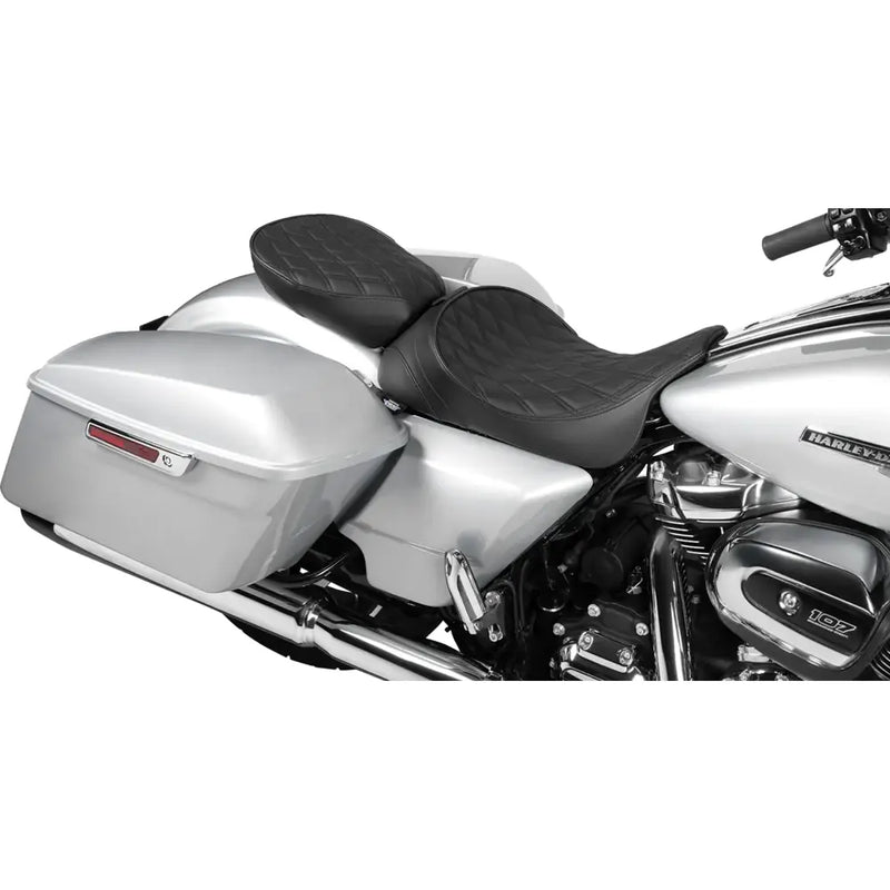 Drag Specialties Siège passager solo EZ Glide II pour Harley