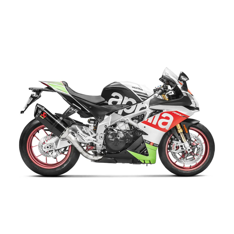 Système d'échappement Akrapovic Evolution Line pour Aprilia