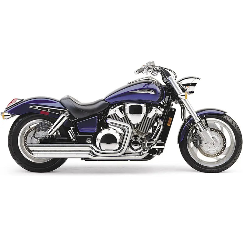 Cobra Echappement Speedster Slashdown Chrome pour Honda