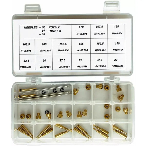 Mikuni Kit d'assortiment de gicleurs de carburateur pour HSR42