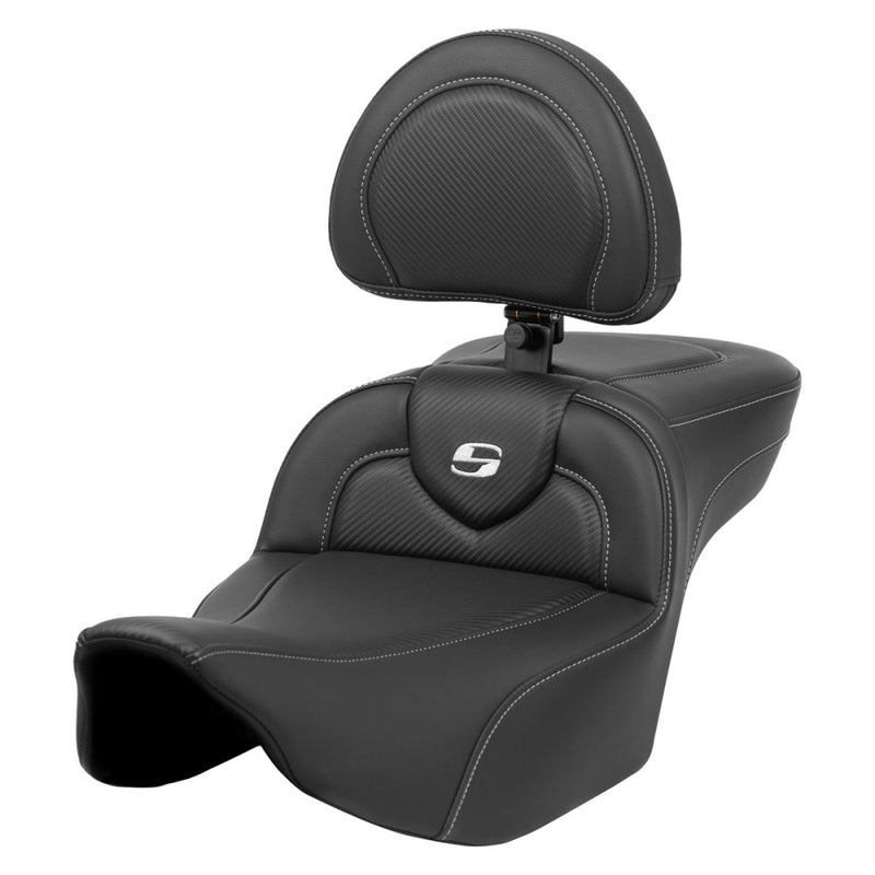 Saddlemen Roadsofa Siège Plain Extended Reach pour Harley