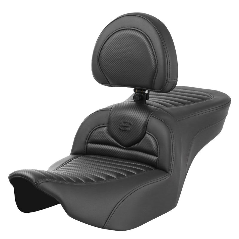 Saddlemen Roadsofa Siège Tuck-n-Roll pour Harley
