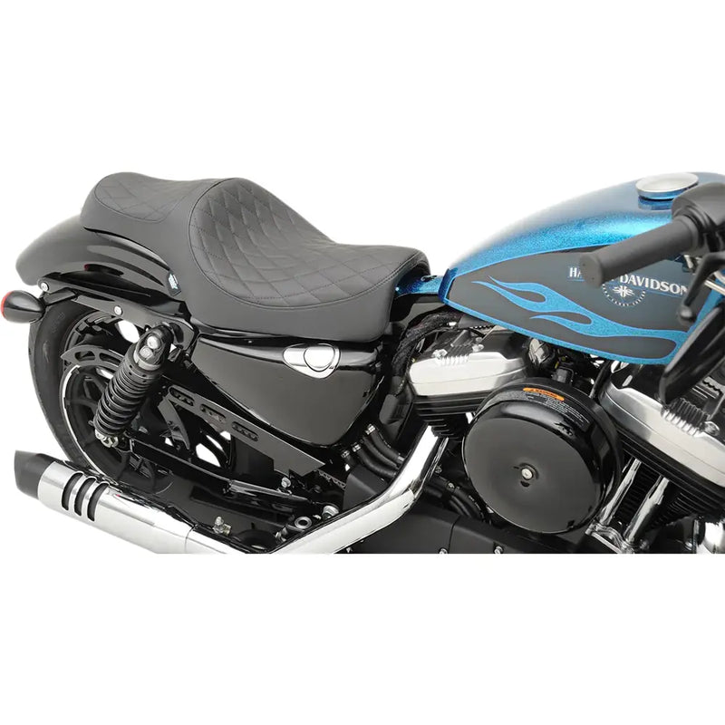 Drag Specialties Selle Caballero 2 places pour Harley 
