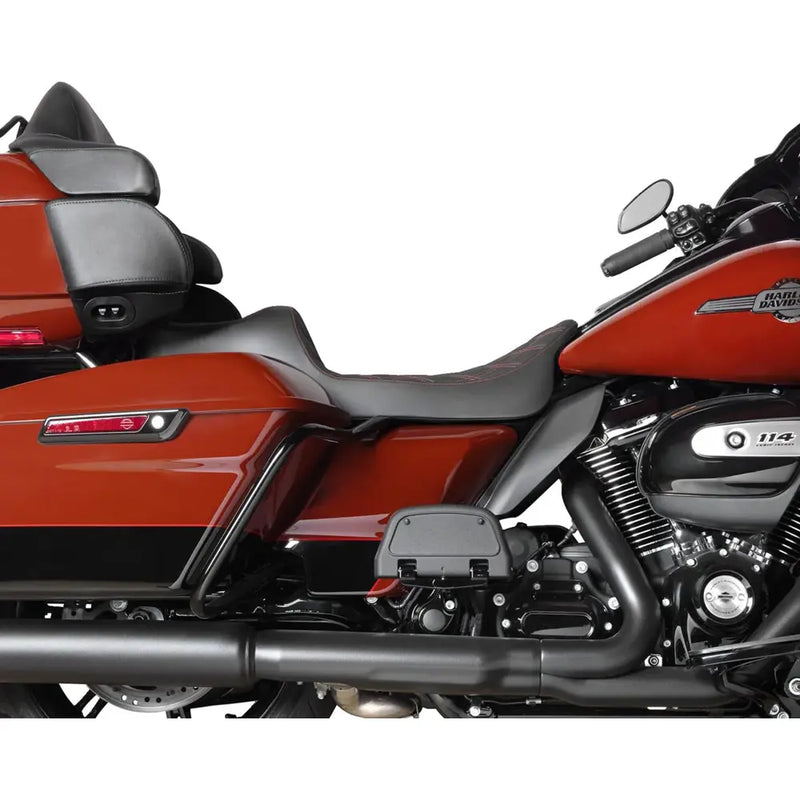 Drag Specialties Siège Predator III 2-Up Extended Reach pour Harley