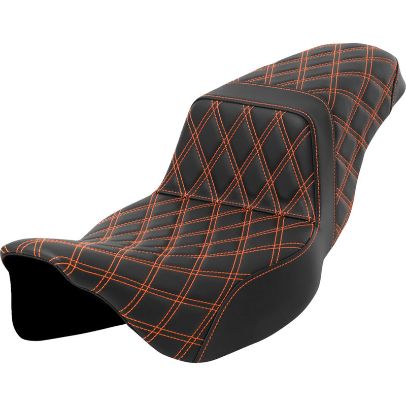 Saddlemen Step-Up Extended Reach Lattice Stitch pour Harley