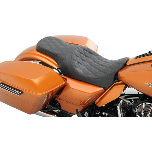 Drag Specialties Selle avant Predator 2-Up pour Harley 
