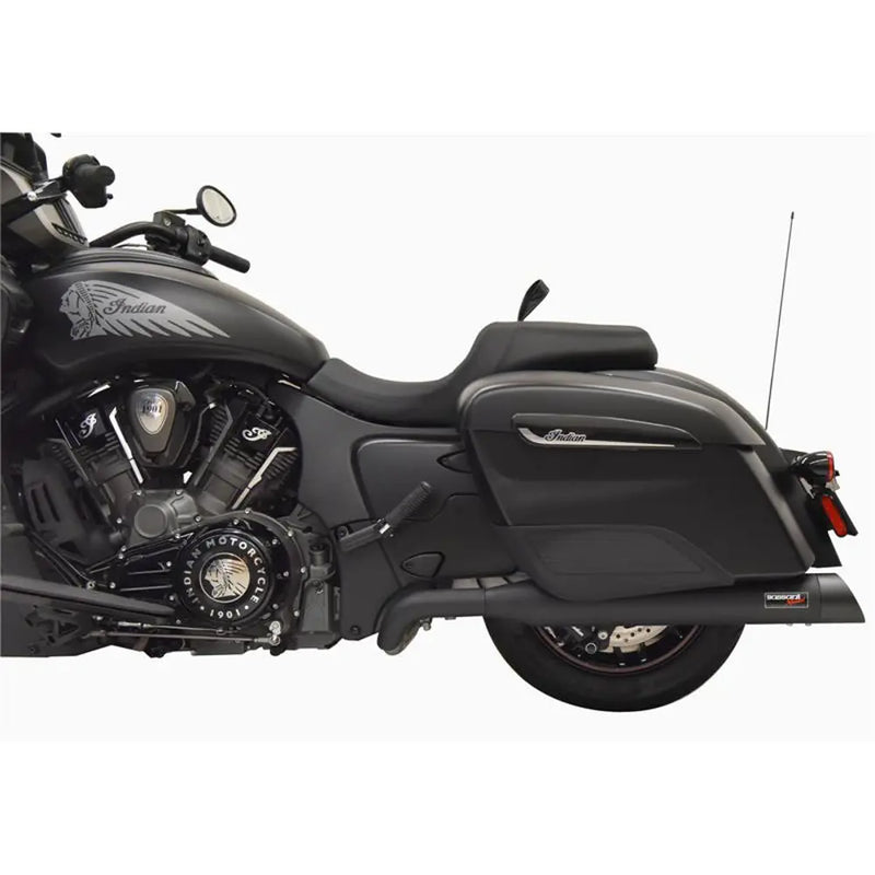 Système d'échappement Bassani True Dual Performance pour Indian