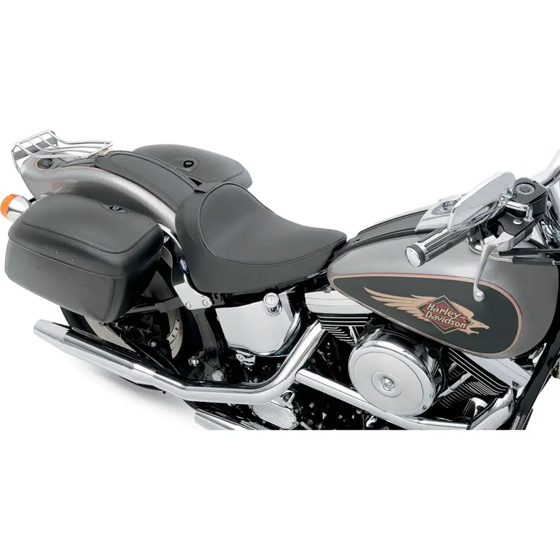Drag Specialties Siège solo avec dossier pour Harley