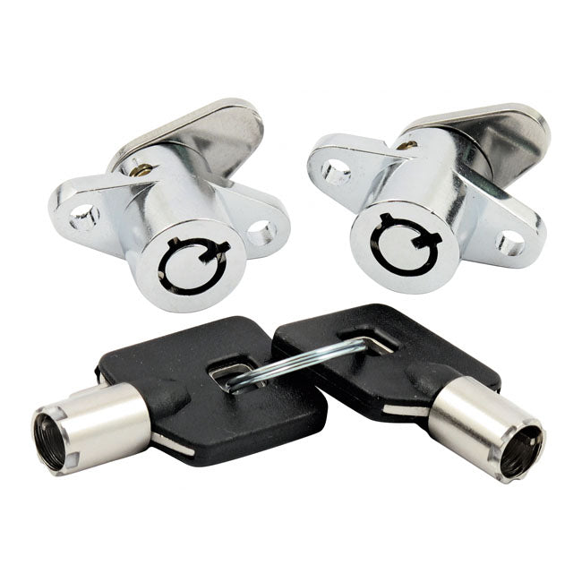 MCS Kit de verrous pour sacoches rigides Harley