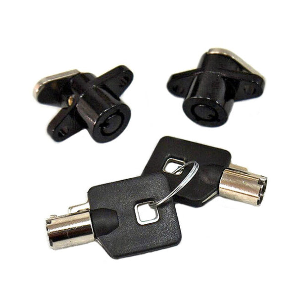 MCS Kit de verrous pour sacoches rigides Harley