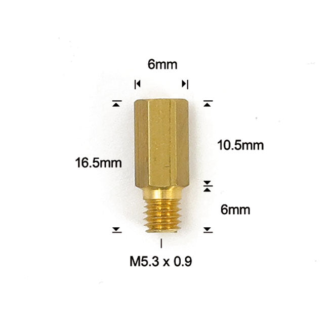 Jet principal à tête hexagonale A-Bax CR pour Keihin