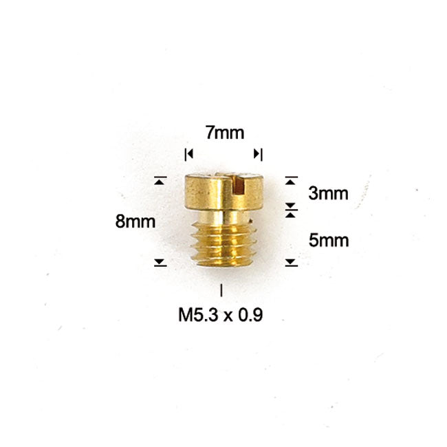 Jet principal A-Bax pour carburateurs Keihin CV