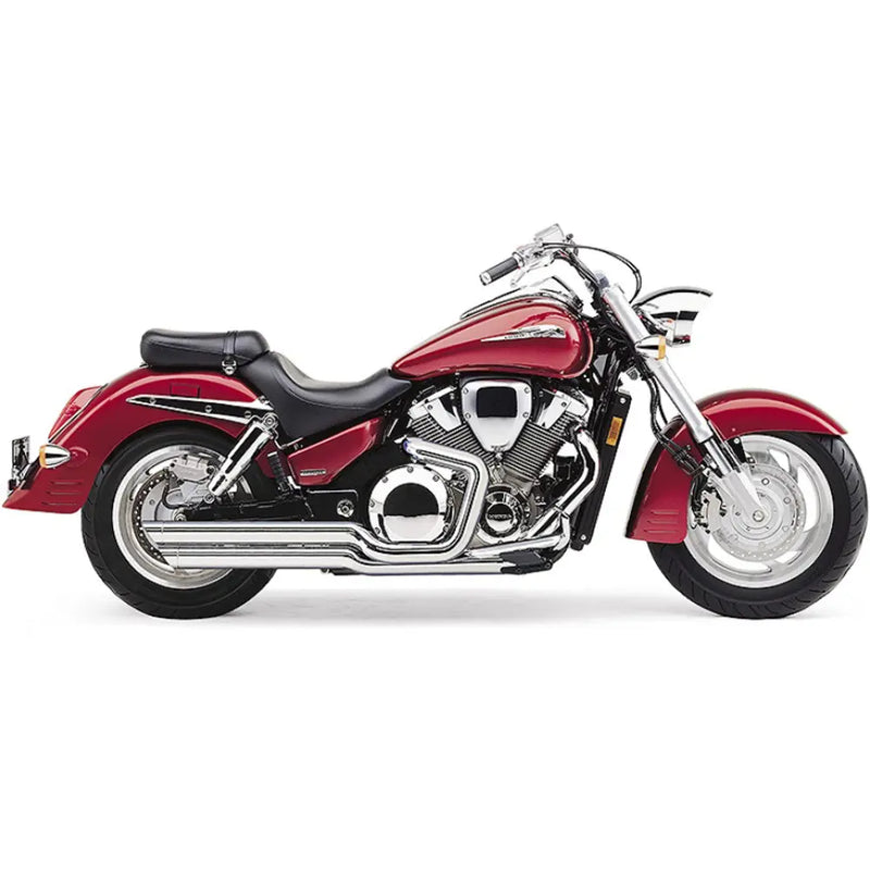 Cobra Echappement Speedster Slashdown Chrome pour Honda