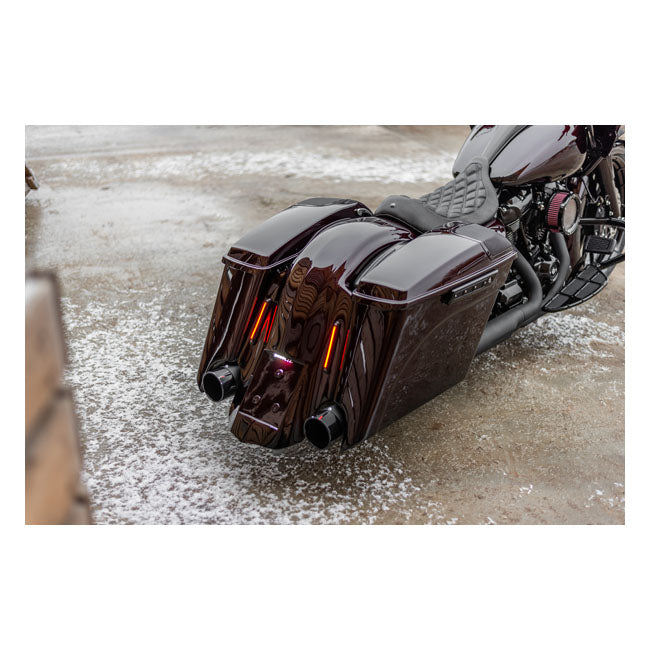 Killer Custom Caches pour loquets de sacoches Harley
