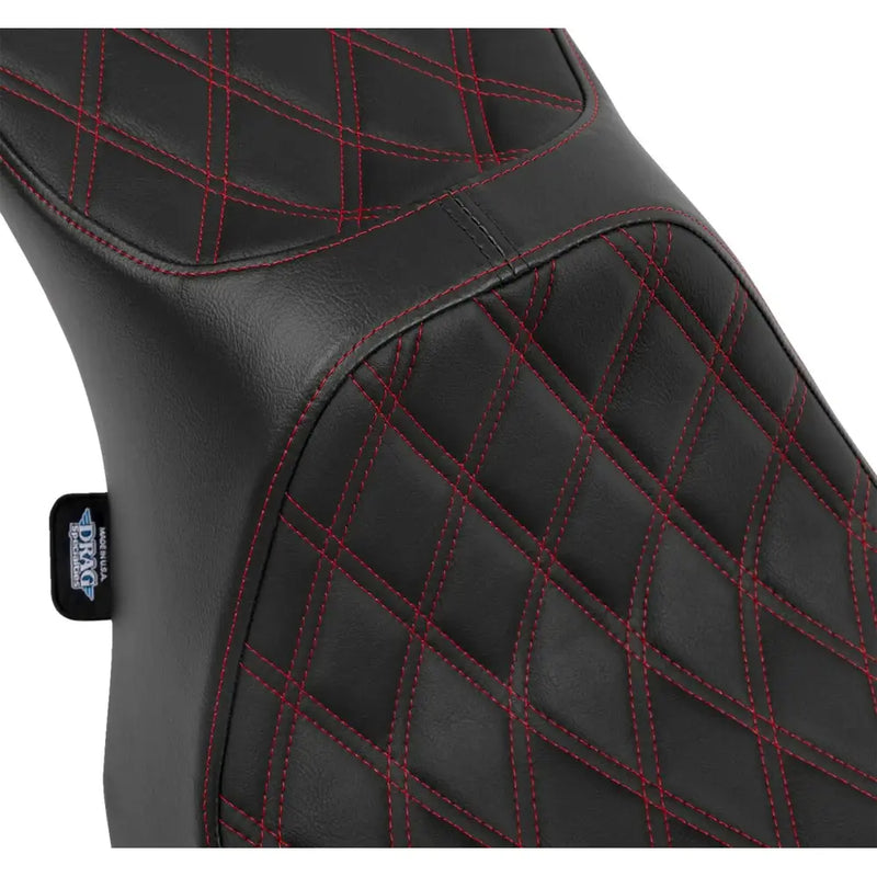 Drag Specialties Selle Predator III 2-places pour Harley 