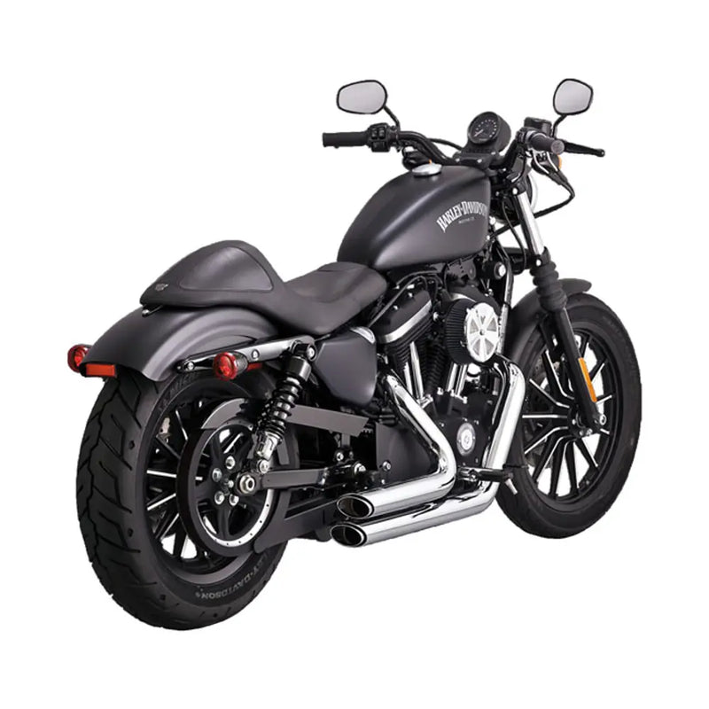 Vance & Hines Echappement décalé Shortshots pour Harley