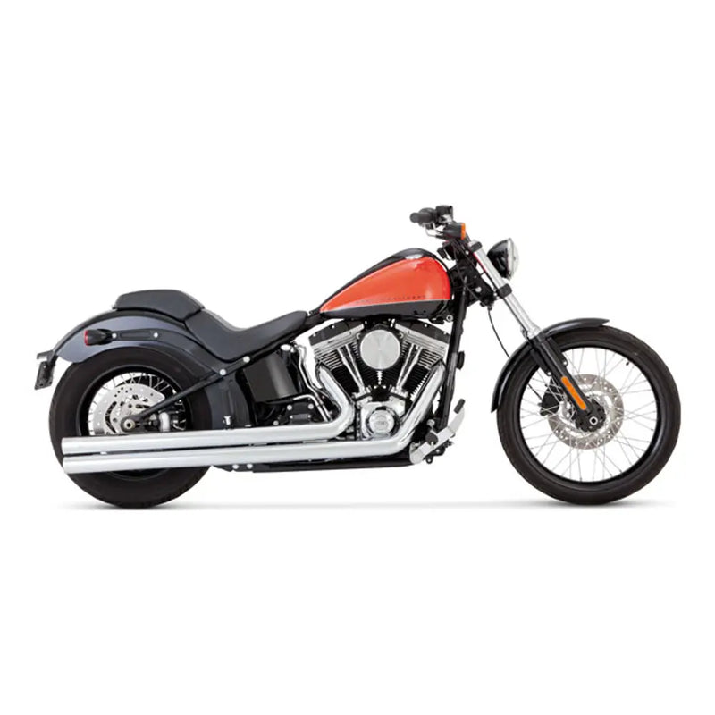 Vance & Hines Echappement Long Bigshots Chrome pour Harley