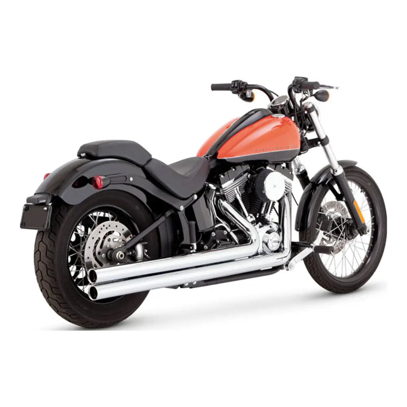 Vance & Hines Echappement Long Bigshots Chrome pour Harley