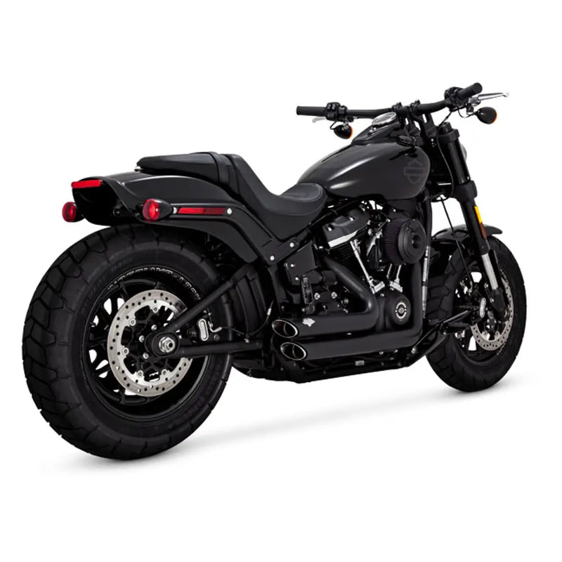 Vance & Hines Echappement décalé Shortshots pour Harley