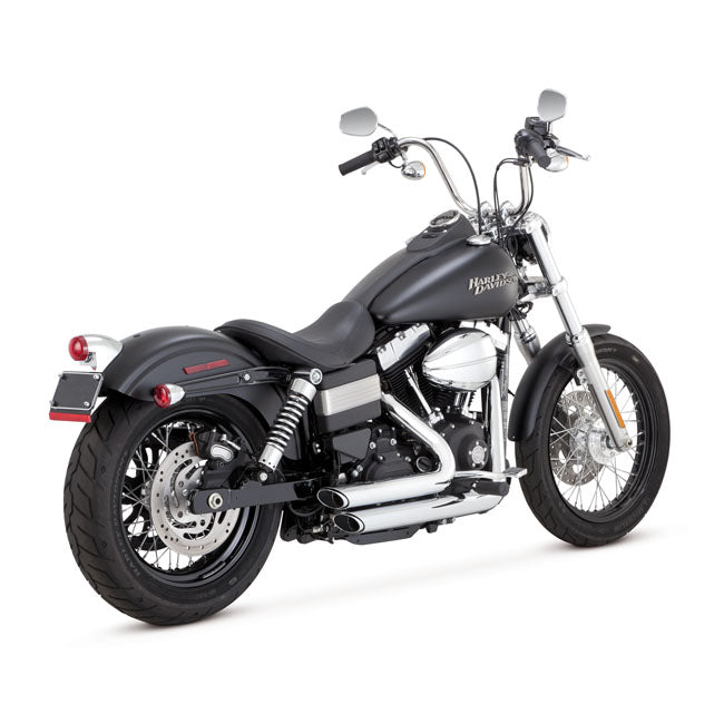 Vance & Hines Echappement décalé Shortshots pour Harley