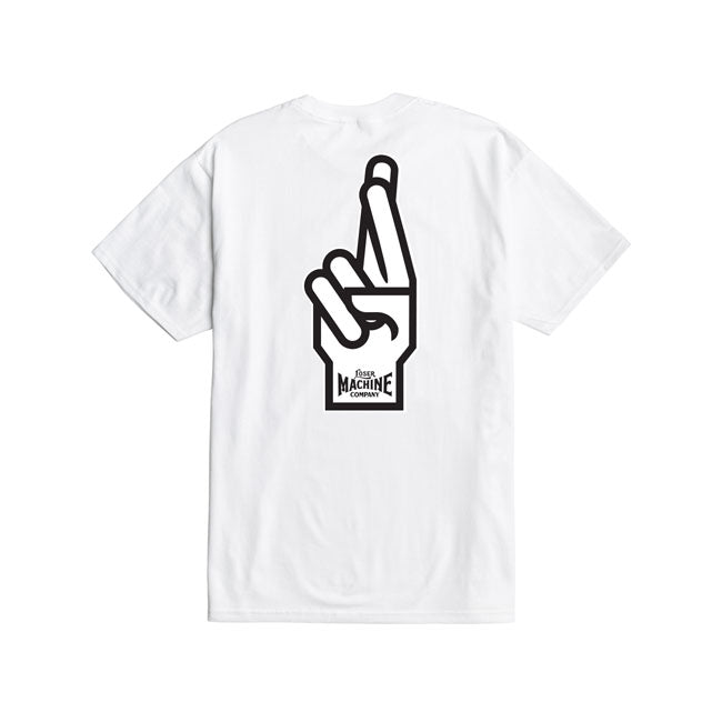 Loser Machine T-shirt "Good Luck Fingers" (Bonne chance aux doigts)