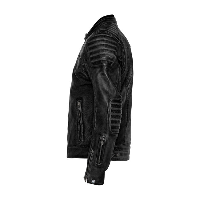 Veste de moto en cuir Storm de John Doe