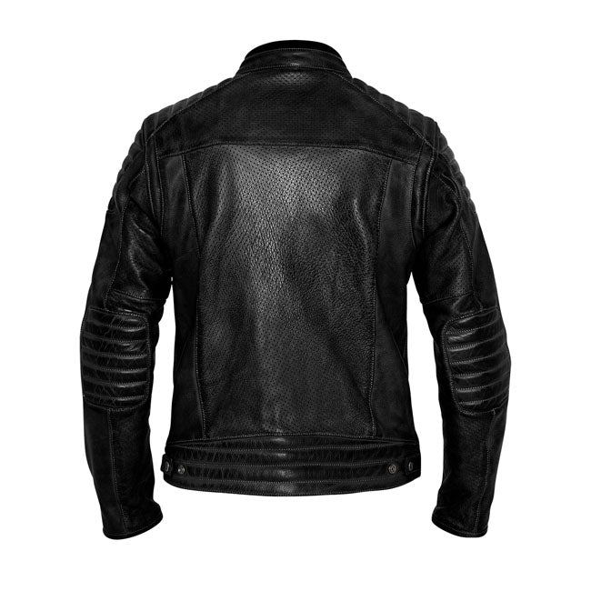 Veste de moto en cuir Storm de John Doe