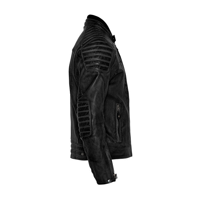 Veste de moto en cuir Storm de John Doe