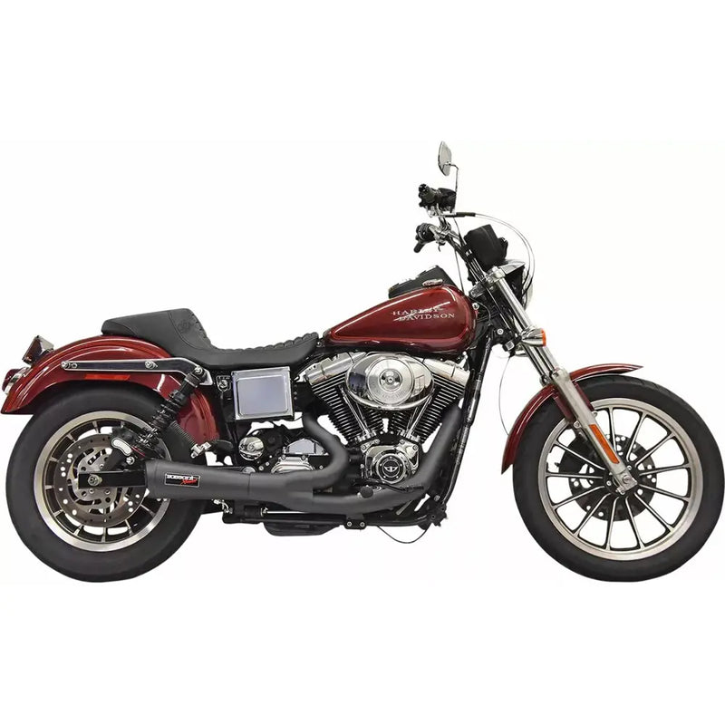 Bassani The Ripper Short 2into-1 Exhaust System for Harley