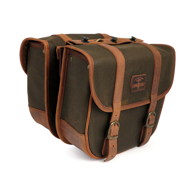 Longride Ensemble de sacoches universelles 18 L à enfiler pour moto