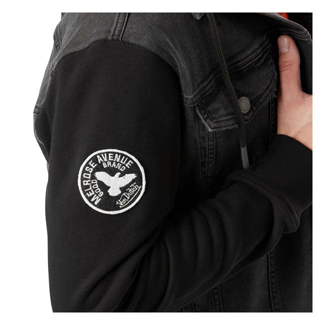 Von Dutch Veste en jean noire