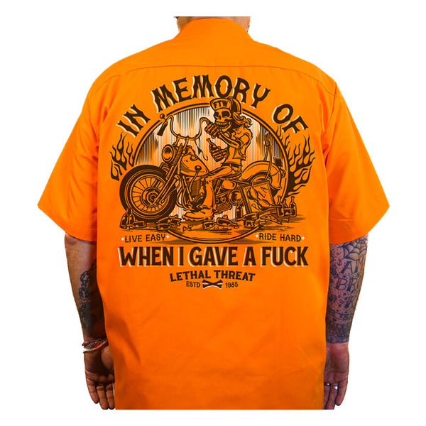 Lethal Threat Chemise de travail à manches courtes In Memory