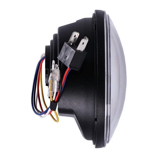 SMP Beam Splitter 5.75" Motorcycle LED Headlight Insert