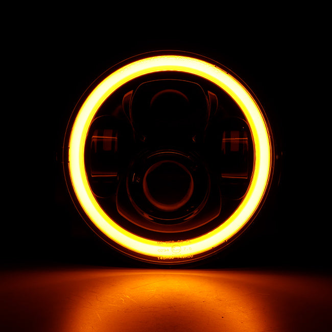 SMP Beam Dominator 7" - Phare avant à LED pour motocyclette