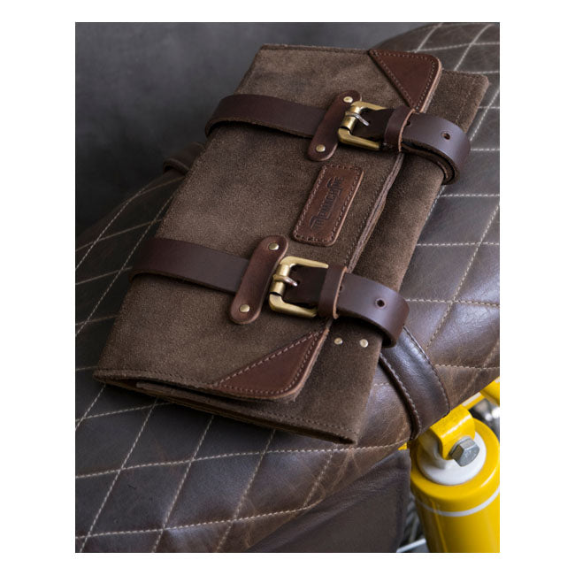 Trousse à outils en cuir pour moto Trip Machine