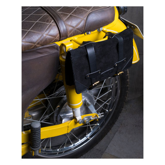Trousse à outils en cuir pour moto Trip Machine