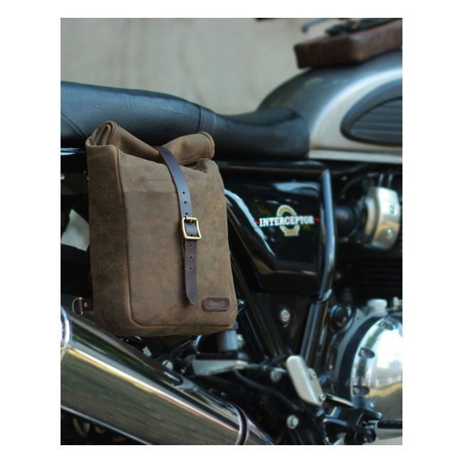 Sacoche de moto / sac à bandoulière Trip Machine Vintage Leather 3,3 L
