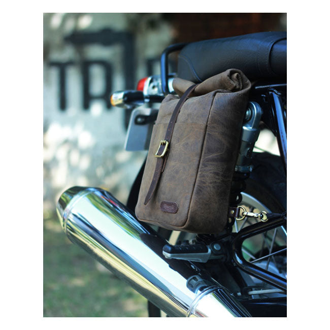 Sacoche de moto / sac à bandoulière Trip Machine Vintage Leather 3,3 L