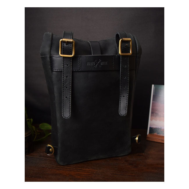 Sacoche de moto / sac à bandoulière Trip Machine Vintage Leather 3,3 L