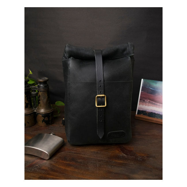 Sacoche de moto / sac à bandoulière Trip Machine Vintage Leather 3,3 L